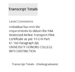 example of ratp certificate in transcript